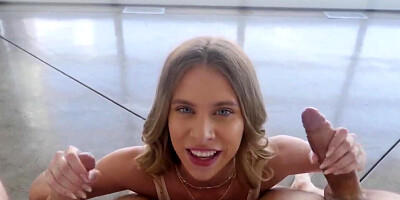 Cum starving Anya Olsen taking care of her two stepbrothers