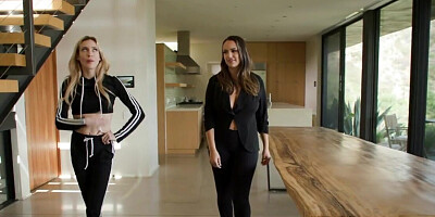 Women are frustrated but a threesome comforts them