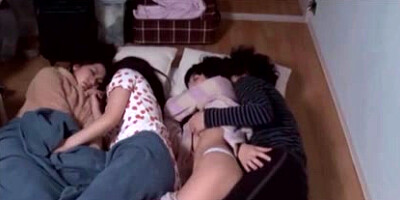 Cousin visited his lovely trio cousins and stayed overnight