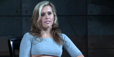 Caned bdsm sub Sasha Heart punished hard