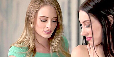 Kyler Quinn Seduces Bff To Cheer Her Up - Very Effective