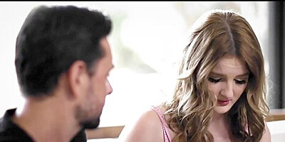 Gone Wrong When Stepfather Comforts Stepdaughter - Valentine's Day