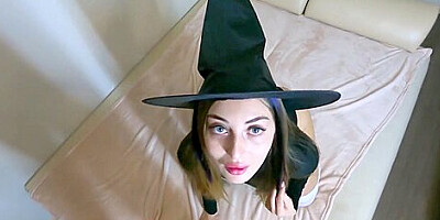 Halloween Witch Fucked And Cum In Her Erotic Mouth 2×