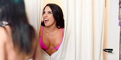 Gets Fucked In Standing Position After Giving Head With Oliver Flynn, Sandy Love And James Angel
