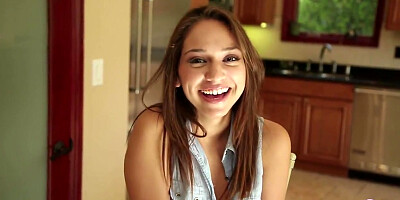 OnlyTeenBj Cute 19 year old girl's first BJ