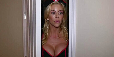 Alexis Fawx Gives Her Stepson A Halloween Treat