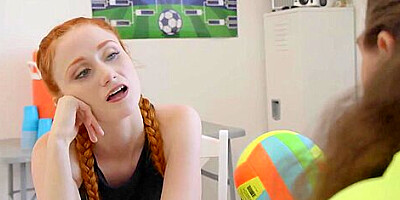 Persistent Teen 18+ Seduces Coach Not To Get Kicked Off The Team - Scarlet Skies