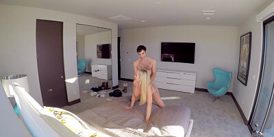 Stepmom Plays With Gamer Stepson’s Joystick - SpyFam