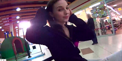 MallCuties teen 18+ - young amateur czech girl public fucking