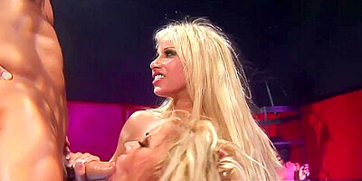 Gina Lynn And Shyla Stylez In Energetic And At Boobs