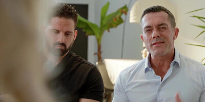 Big tits Shalina Devine conducting sex therapy dp threesome