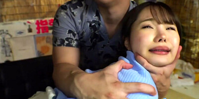 Idol Ichika Matsumoto Made To Fuck Old Guys Rammed Hard On A Table Gets Creampie In This Clip