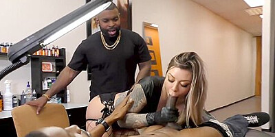 Tattoo Artist Karma Rx Proves White Girls Are Easy