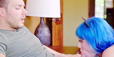 Dresses As A Sexy Lingerie Kitty To Fuck Her Stepbrother With Jewelz Blu