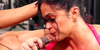 Huge Melons Mature Gets Young Cutie Big With Black Penis And Kailani Kai