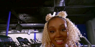 Trainer Rides In The Gym - Booty Licious
