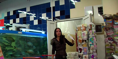 Aurita in a pair of lusty lovers enjoying hardcore home sex