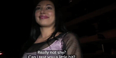 Crazy pornstar in Exotic Reality, Public sex movie