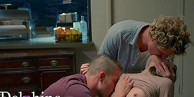 Codey Steele, Maya Woulfe And Delphine Films - Delightful And Cumshot Video