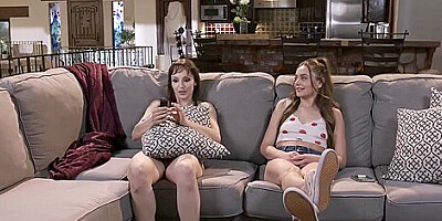 Stepdaughter And Stepmom Can Enjoy Some Sexy Fun Together