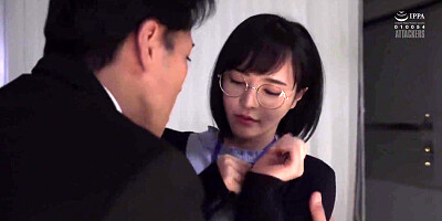Nerdy Japanese Slut At The Office