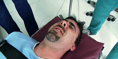 Evil surgeon Charles Dera lingers into Shazia Sahari's mouth