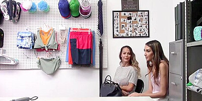 Natalia Nix In Teen 18+ Shoplifter Threesome Drilling With