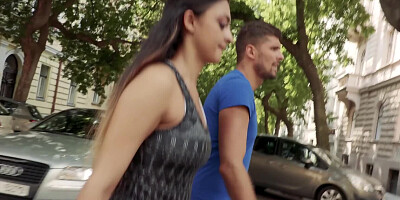 Kristof Cale and Latoya Devi in a hot oral sex video