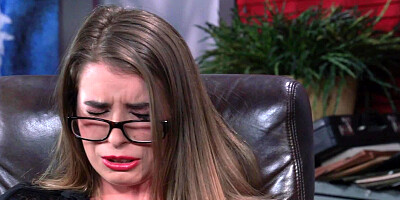 Big cock cures all the stresses of a tough day at work