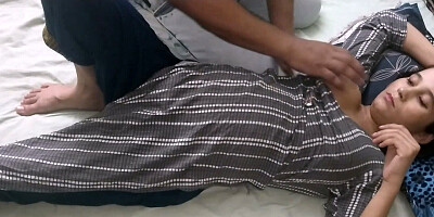 Pregnant Indian woman spreads her legs for a big one