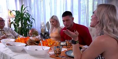Thanksgiving - Casca Akashova And Aria Banks