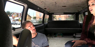 Aria Rae is in the hot sex adventure on the Bang Bus