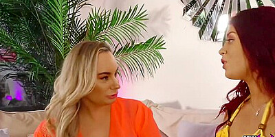 Eva May And Atlanta Moreno In Eva And Atlantas Spanking Action