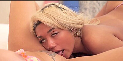 Eva Nyx And Eva Long - Hot Lesbian Sex Featuring And