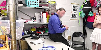 Teen 18+ Will Do Anything To Correct The Mistake So Cop Decided To Fuck Her