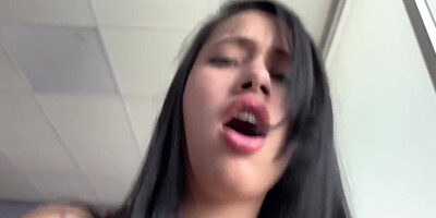 Colombian Licker Sucks My Milk - Lia Ponce