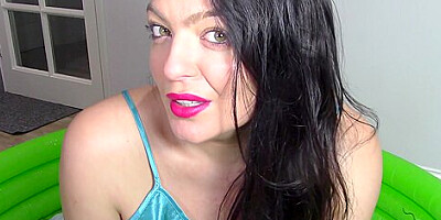 Satin Cum Sploshing