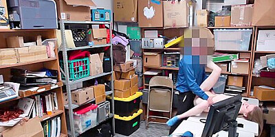 Skinny Shoplifter Catarina Petrov Pounded After Sucking Cock