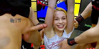 Rebecca Black Had A Blowbang And Bukkake Cumshots In With Rebeka Black