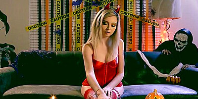 Trick Or Treat Fuck With Horny Uk Wives Sexy Lil Devil With Lexi Lore