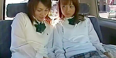 Amazing Japanese slut Minami Aoyama, Misaki Gotoh in Hottest Lesbian, Car JAV scene