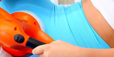 Leana Lovings - Polishing Her Cute Little Pussy