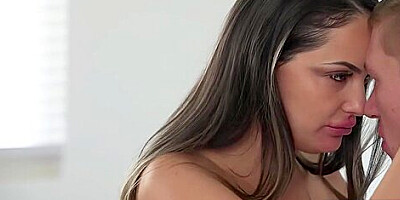 Sofi Ryan - Curvy Brunette Gives Sensual Massage And Fuck