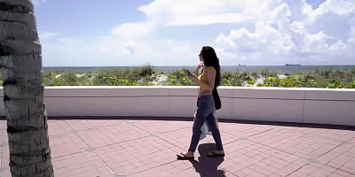 Violet Jade - BangBros - Amazing Brunette MILF!