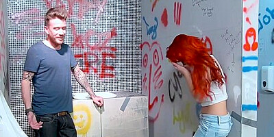 Billie Rai In Busty Uk Redhead Is One Shameless Slut
