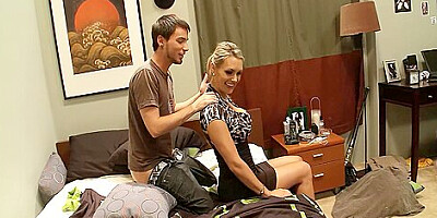 Sexy Step Mom Tanya Tate Caught Him Jerk And Let Him Fuck Her To Lost His Virginity - Teaser Video