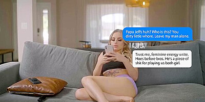 Anna Claire, Claire Clouds And Kyler Quinn In Special Delivery With And