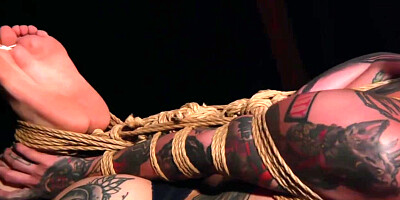 Bastinado Hogtied