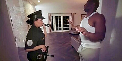 Horny Lela Star In Police Uniform Interracial Porn V - Teaser Video