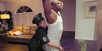 Horny Lela Star In Police Uniform Interracial Porn V - Teaser Video